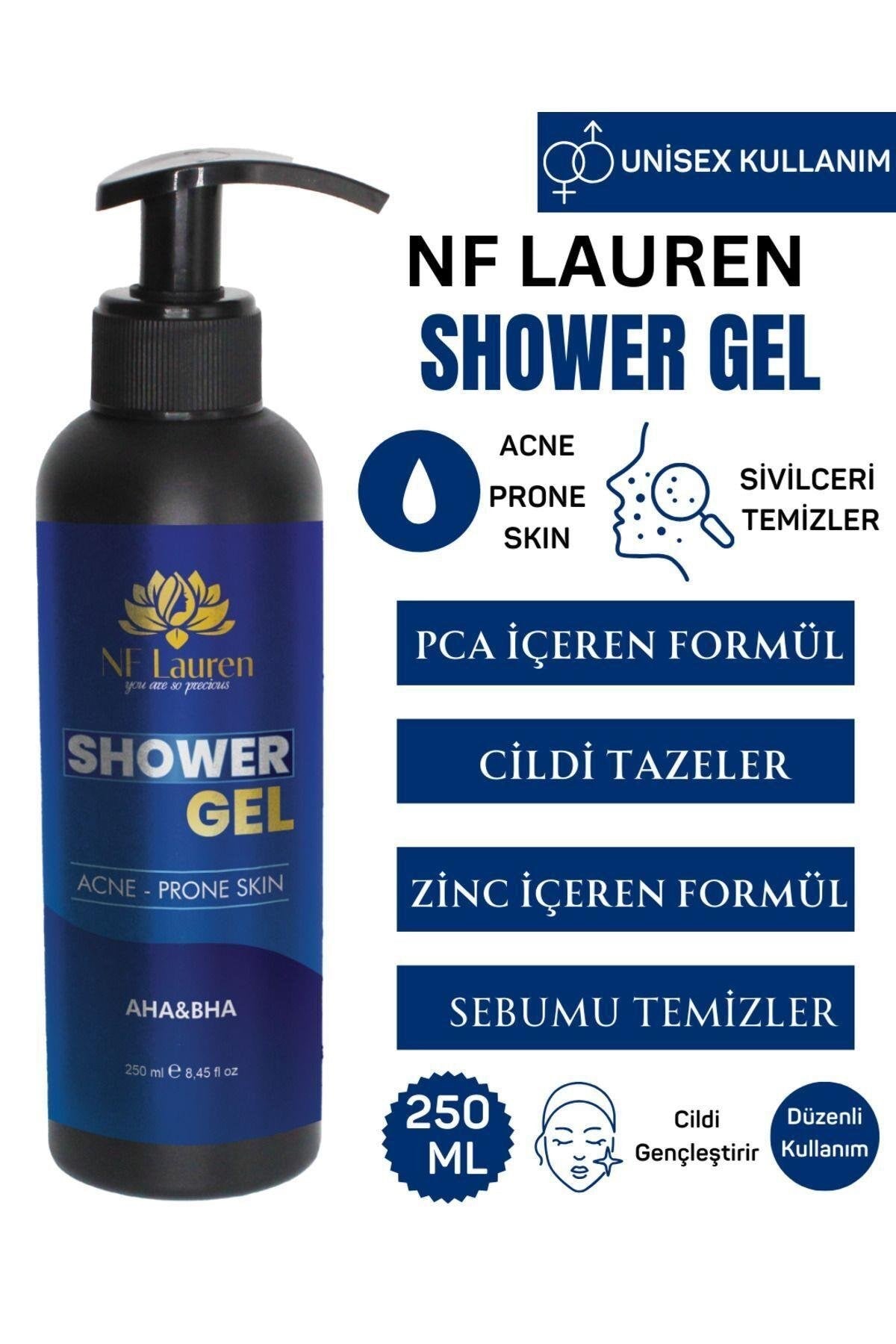 NF LAUREN SİVİLCE KARŞITI DUŞ JELİ 250 ml