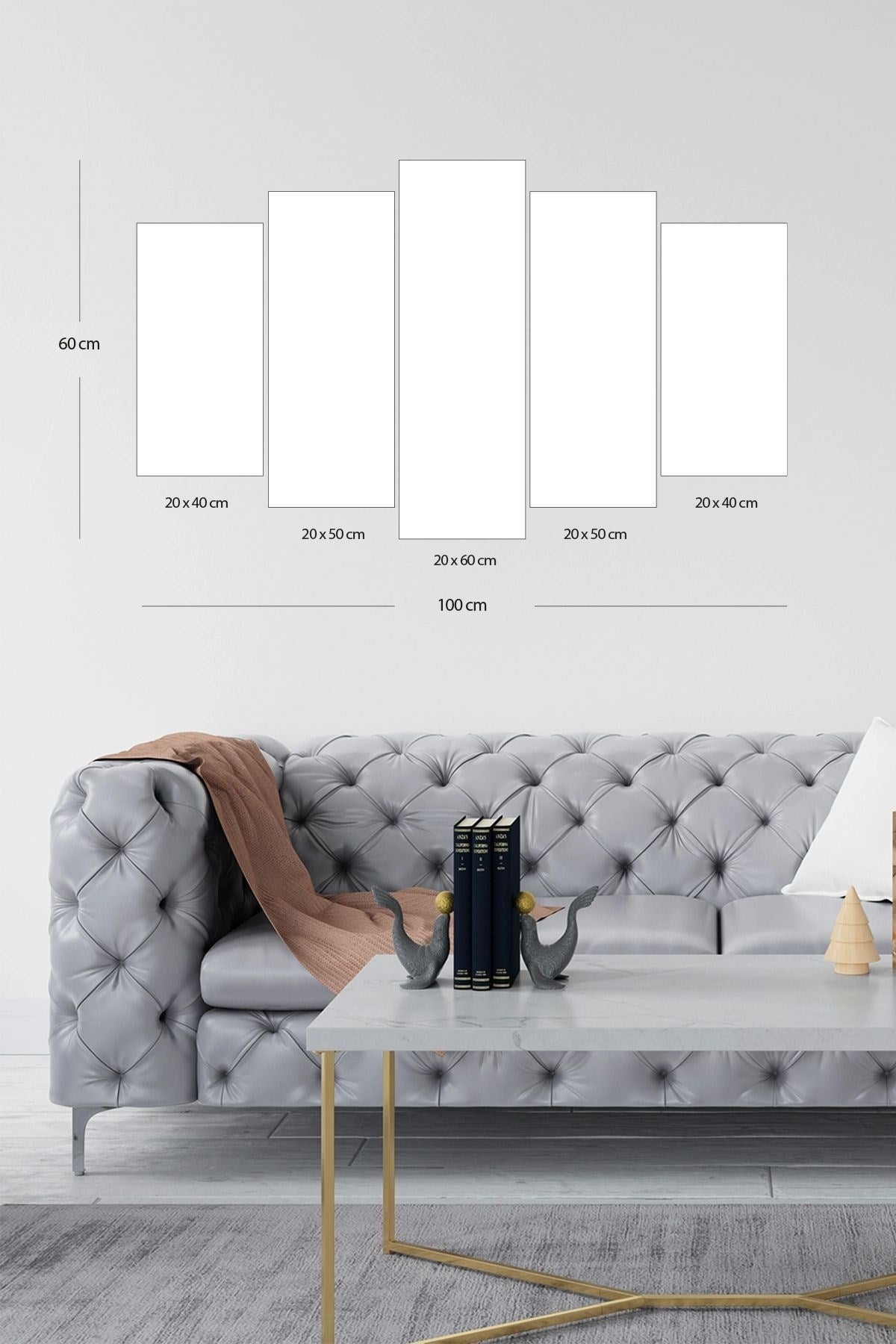 Ayakkabı Tamircisi 5 Parçalı Mdf Tablo 60 x 100