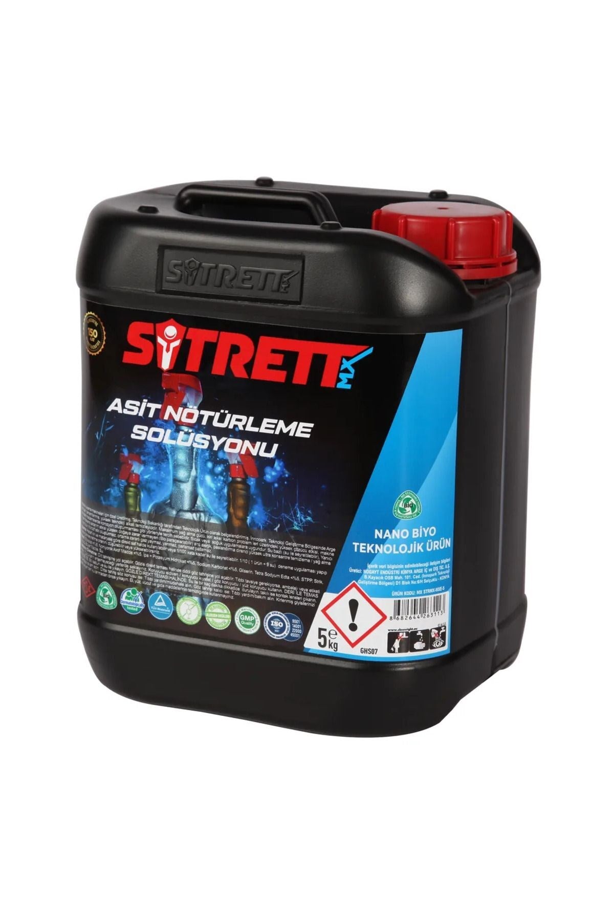 Sitrett MX Asit Nötrleme Solüsyonu 5 Kg