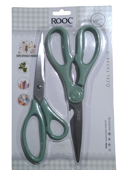 ROOC ÇOK AMAÇLI 2'Lİ MAKAS SETİ.