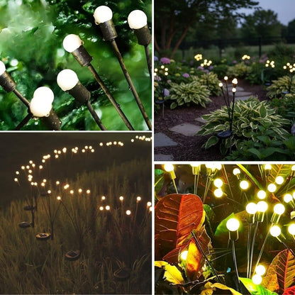 2 Adet Güneş Enerjili Plastik Bahçe Lambası – LED Dış Mekan Top Aydınlatma, Otomatik Açılıp Kapanan Solar Işık