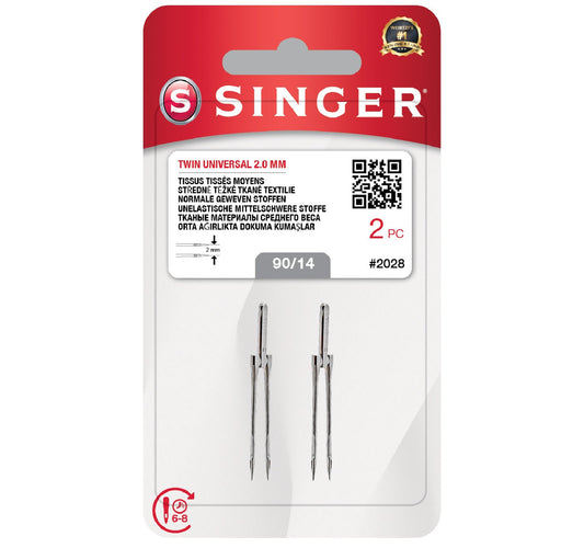 Çift İğne 2Mm. (2'Li Blister/14 No.)