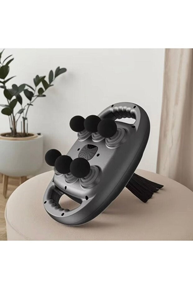 Şarjlı Geliştirilmiş 6 Başlıklı Fonksiyonlu Masaj Aleti 2000 mAh Masaj Tabancası