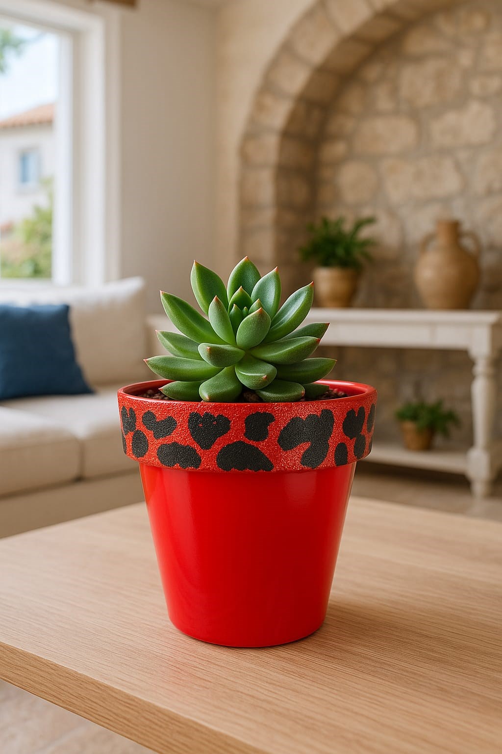 NF FERRARİ saksı Kırmızı