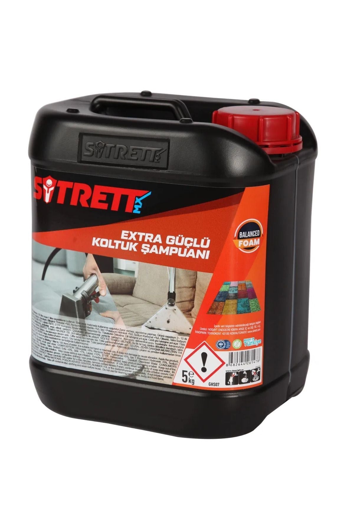 Sitrett MX Koltuk Şampuanı 5 Kg