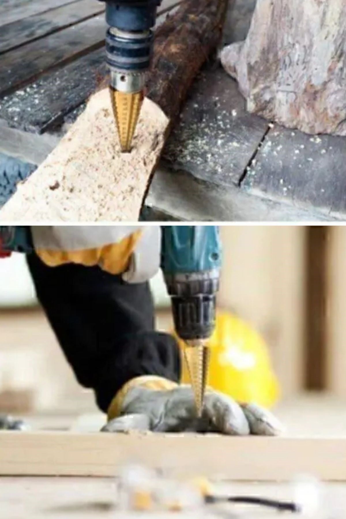 BUFFER® 3 Parça Kademeli Matkap Ucu Paslanmaz Uç Alüminyum Sac Demir Delme Seti