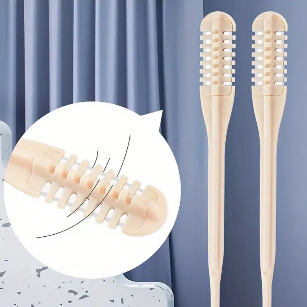 BUFFER® 2'Si Bir Arada 2 Parça Kutulu Burun Kıl Alma ve Kulak Temizleme Aparatı