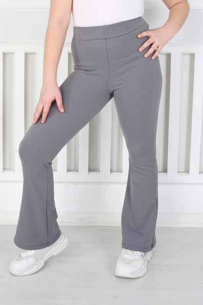 İspanyol Paça Birinci Kalite Fitilli Kumaş Antarsit Kız Çocuk Günlük Tayt