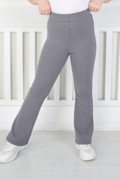 İspanyol Paça Birinci Kalite Fitilli Kumaş Antarsit Kız Çocuk Günlük Tayt