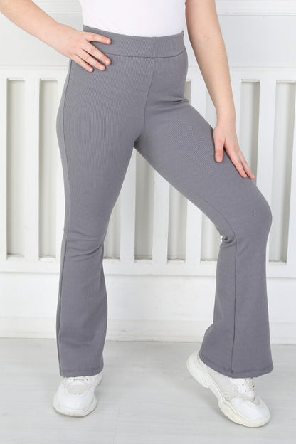 İspanyol Paça Birinci Kalite Fitilli Kumaş Antarsit Kız Çocuk Günlük Tayt