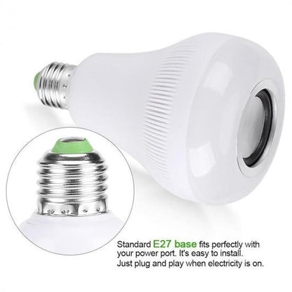 BUFFER® Kumandalı Bluetooth Hoparlör Ampul LD-37