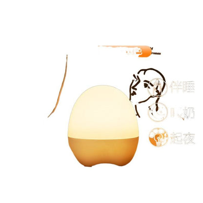 LED Şarj Edilebilir Dokunmatik Yurt Gece Lambası Uyku Gece Kullanımı Pat Lambası Komodin Lambası Atmosfer Göz Koruması Süper Uzun Pil Ömrü