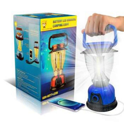 BUFFER®  Ledli Kamp Lambası Pilli Ayarlı LED Işıldak Aydınlatma GSH-6077