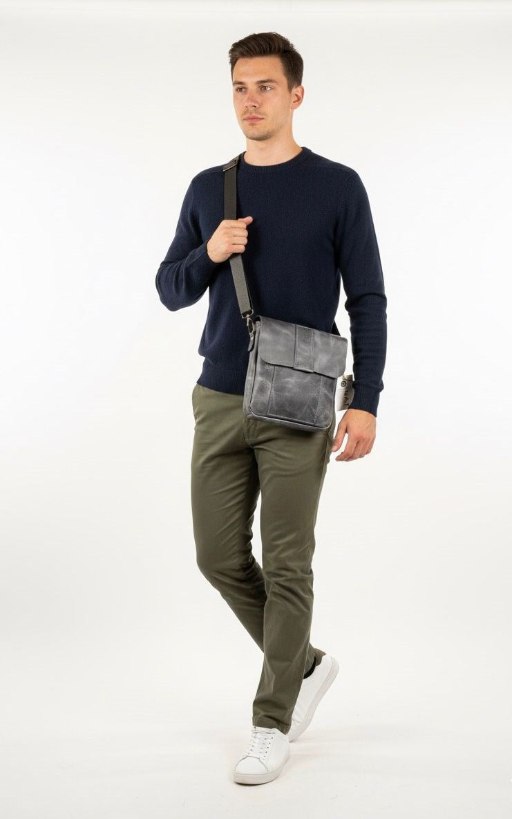 Hakiki Deri Omuz Çantası