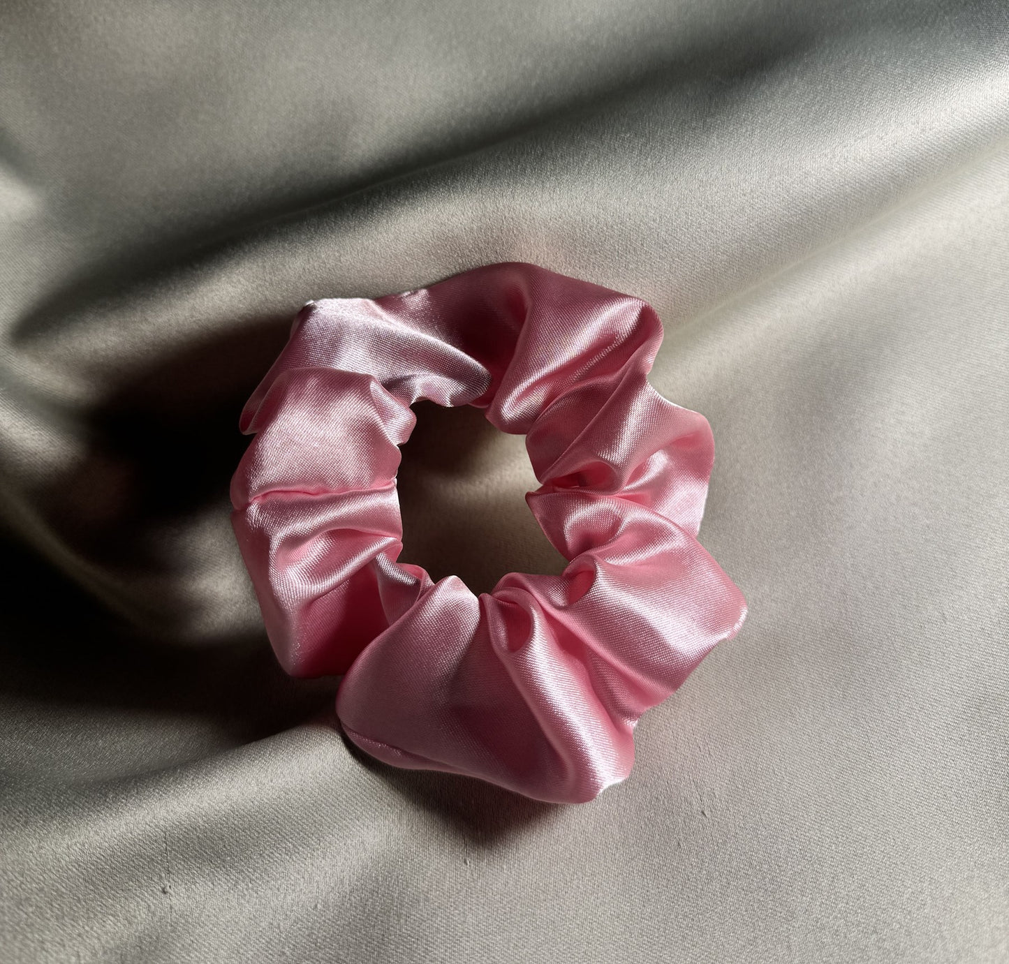 6’lı Saten Saç Tokası Seti – Saçı Kırmaz, İz Yapmaz – Pembe