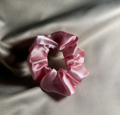 6’lı Saten Saç Tokası Seti – Saçı Kırmaz, İz Yapmaz – Pembe