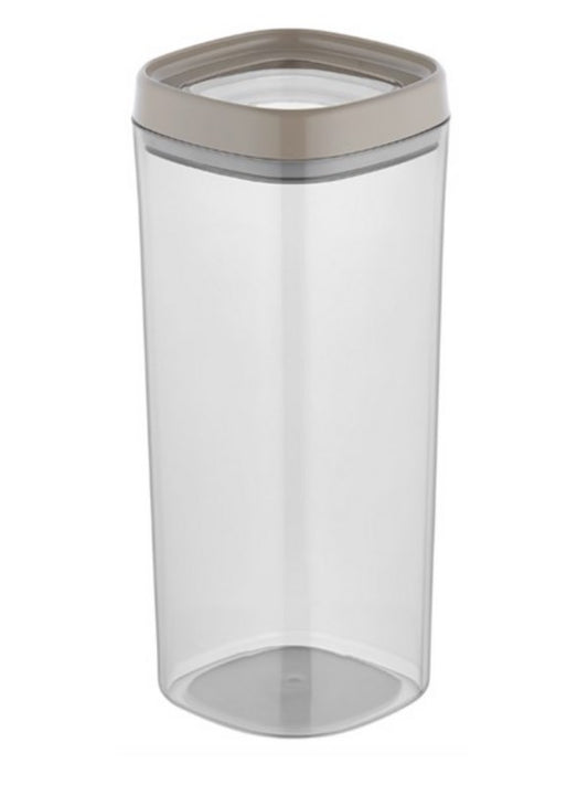 Büyük Boy Hava Kilitli Saklama Kabı – 1.8 Lt – Bej Kapak