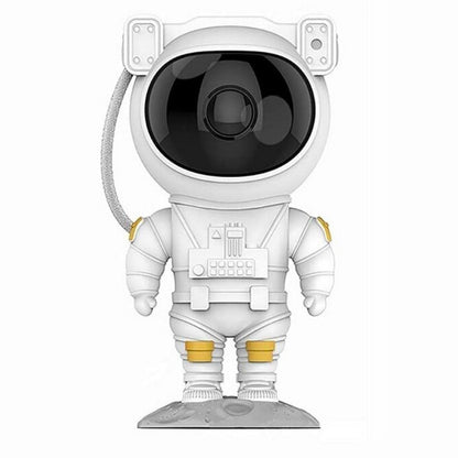 BUFFER® Uzaktan Kumandalı ve Zamanlayıcılı Farklı Renk Işık Modlu Astronot Projektör Gece Lambası