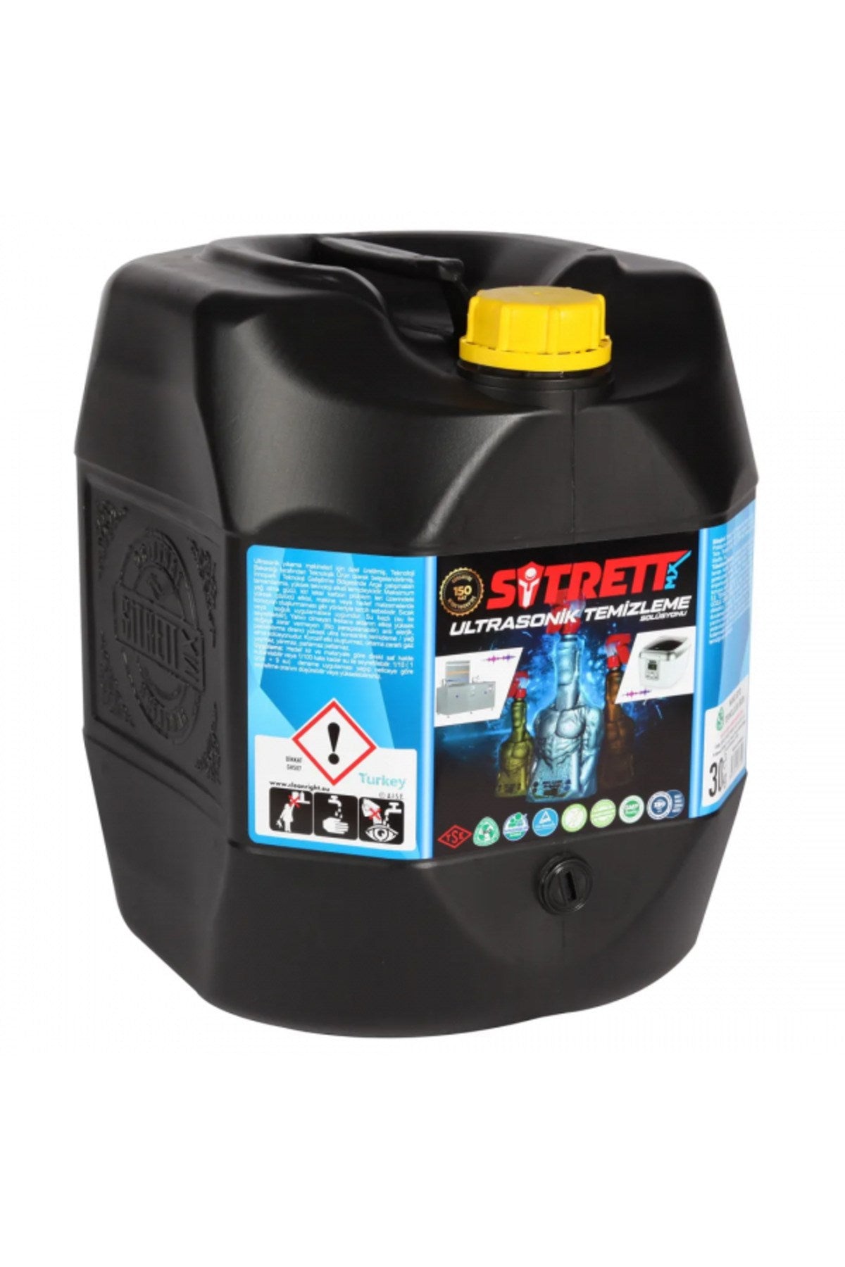 Sitrett MX Ultrasonik Yağ Alma Solüsyonu Endüstriyel+ 20 Kg