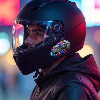 BUFFER® Y20 Motorsikletler İçin Kablosuz Bluetooth Kulaklıklı – Suya Dayanıklı, Uzun Ömürlü Batarya, Gürültü Engelleme Özellikli Kask Kulaklığı