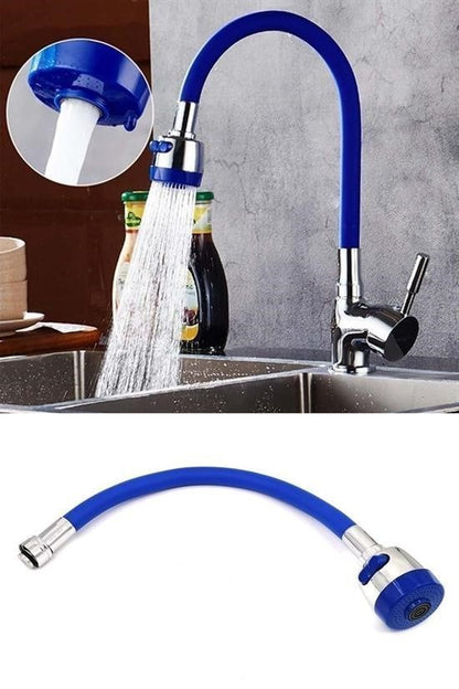 BUFFER® Oynar Başlıklı Tasarruflu Kubar Musluk Borusu ve Başlığı Mavi