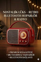 Nostaljik Retro Bluetooth Hoparlör