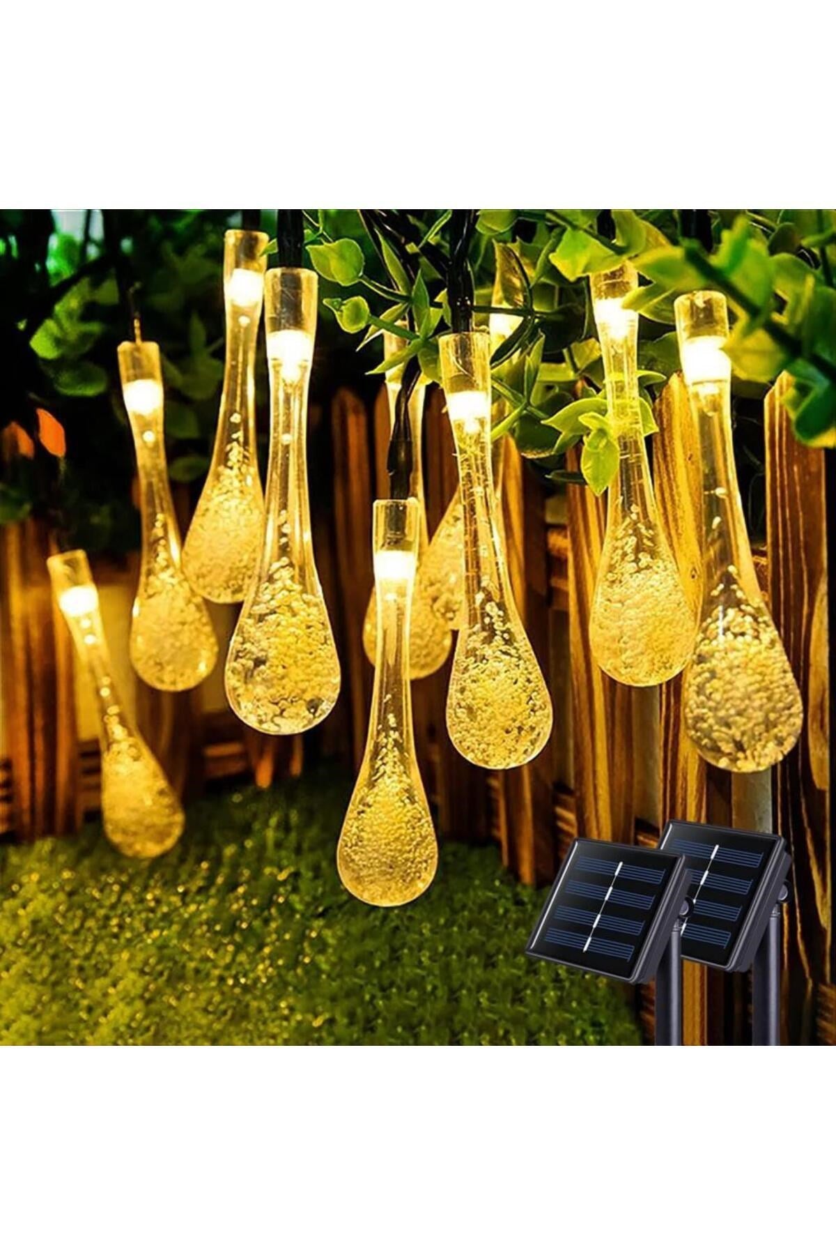 10'lu Günes Enerjili Led Bahçe Yolu Lambasi- Solar Aydinlatma Ip44 Su Geçirmez Isik Setil